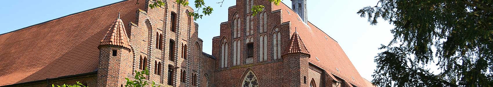 Die Giebel des Klosters Wienhausen bei Celle. Foto: Click im Kloster Wienhausen